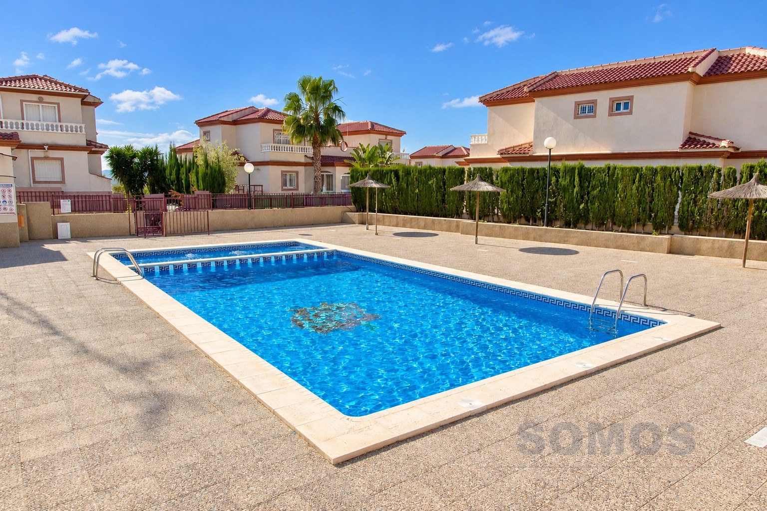 Communal swimming pool — Casa Diego, Urb La Marina